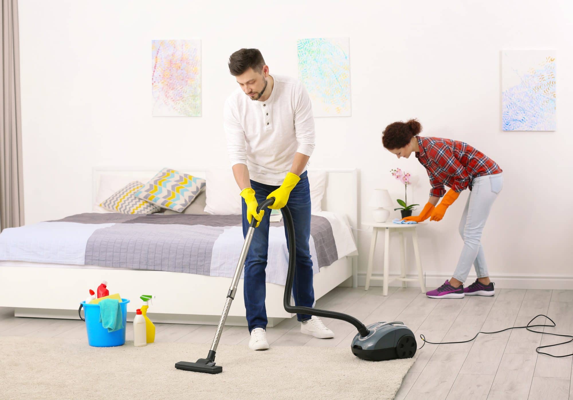 Primavera Cleaning - How to clean a bedroom, Madison, WI